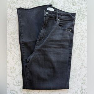 Women's Black Straight Leg Jeans